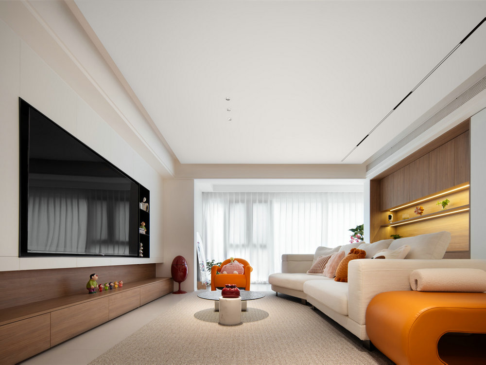 中交澄園130平現(xiàn)代風(fēng)格裝修效果圖