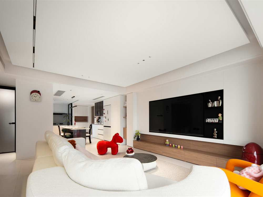 中交澄園130平現(xiàn)代風(fēng)格裝修效果圖