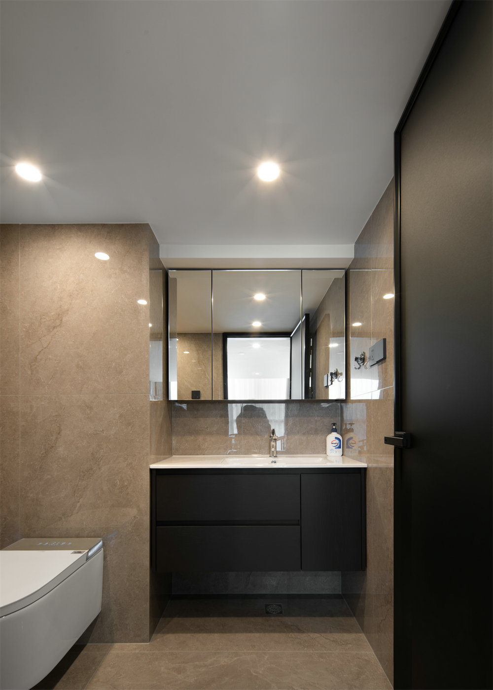 西北湖中心190平新中式風(fēng)格裝修效果圖