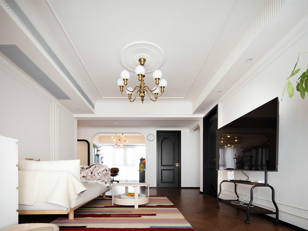 三和光谷道121平包豪斯混搭風(fēng)格裝修效果圖