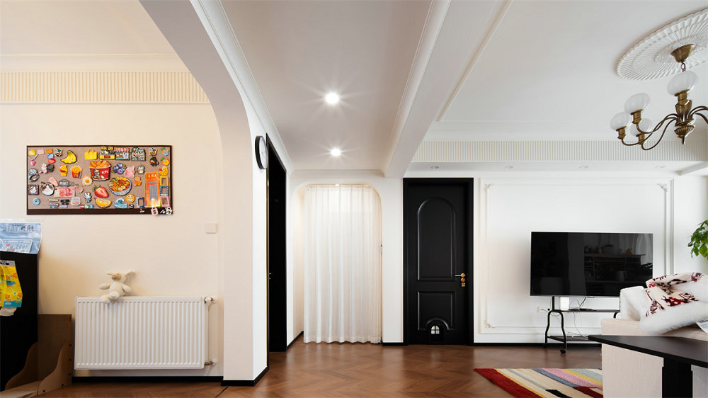 三和光谷道121平包豪斯混搭風(fēng)格裝修效果圖