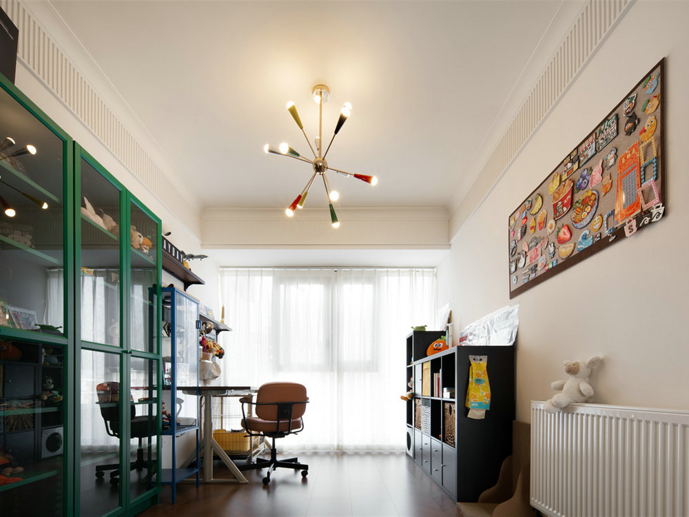 三和光谷道121平包豪斯混搭風(fēng)格裝修效果圖