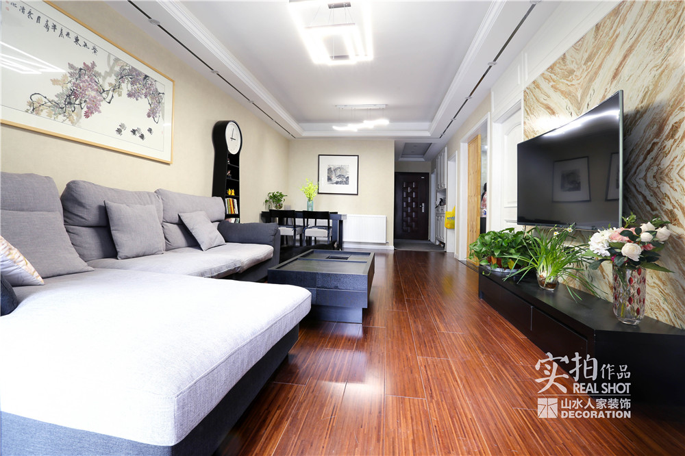 保利時(shí)代現(xiàn)代簡約風(fēng)格裝修效果圖