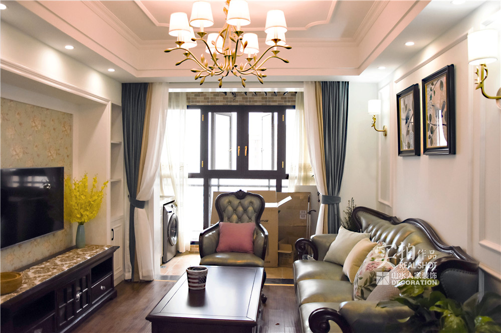 百步亭現(xiàn)代城簡美風(fēng)格裝修效果圖