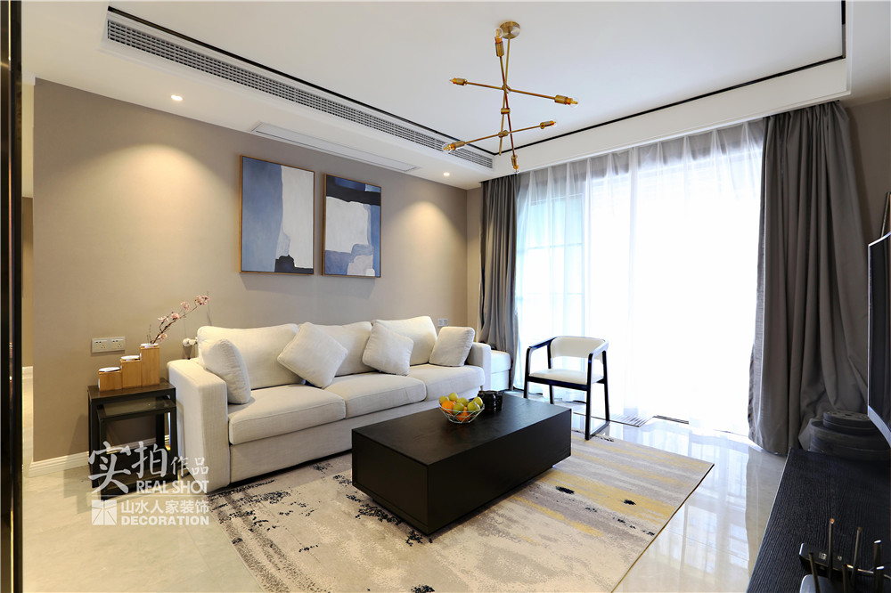 綠地香樹花城現(xiàn)代簡(jiǎn)約風(fēng)格裝修效果圖