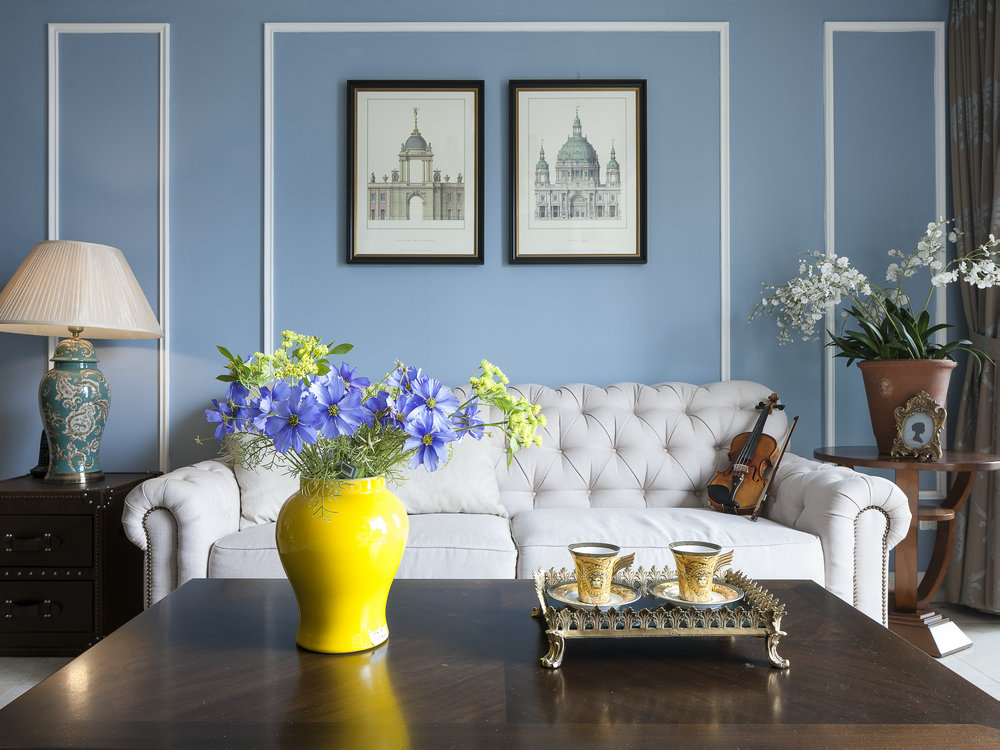 復地東湖國際美式風格裝修效果圖