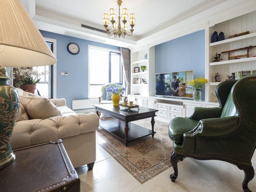 復地東湖國際美式風格裝修效果圖