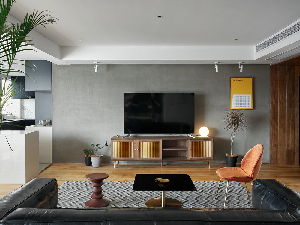 常青花園現(xiàn)代風(fēng)格裝修效果圖