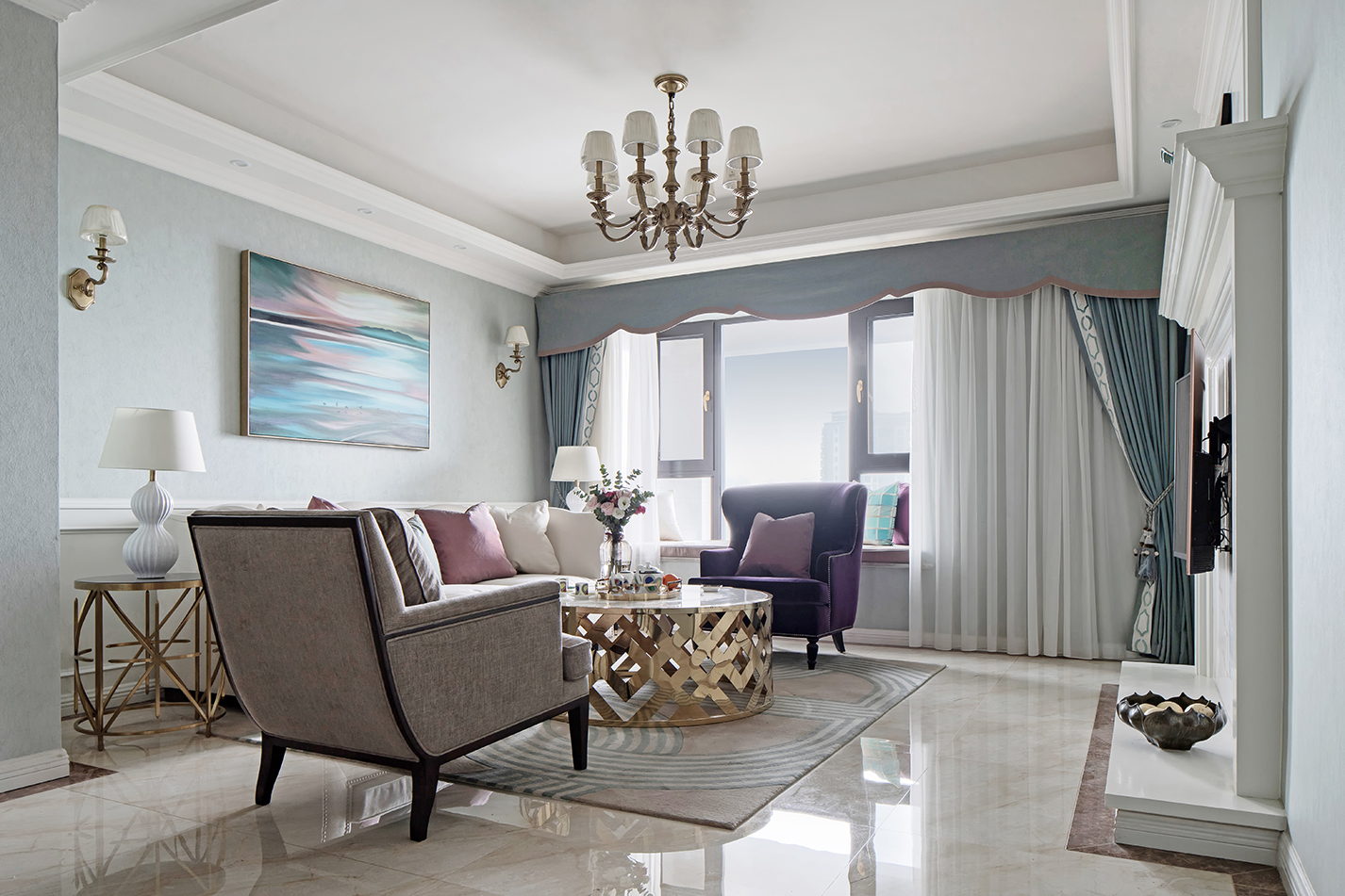 新華聯(lián)青年城美式風格效果圖