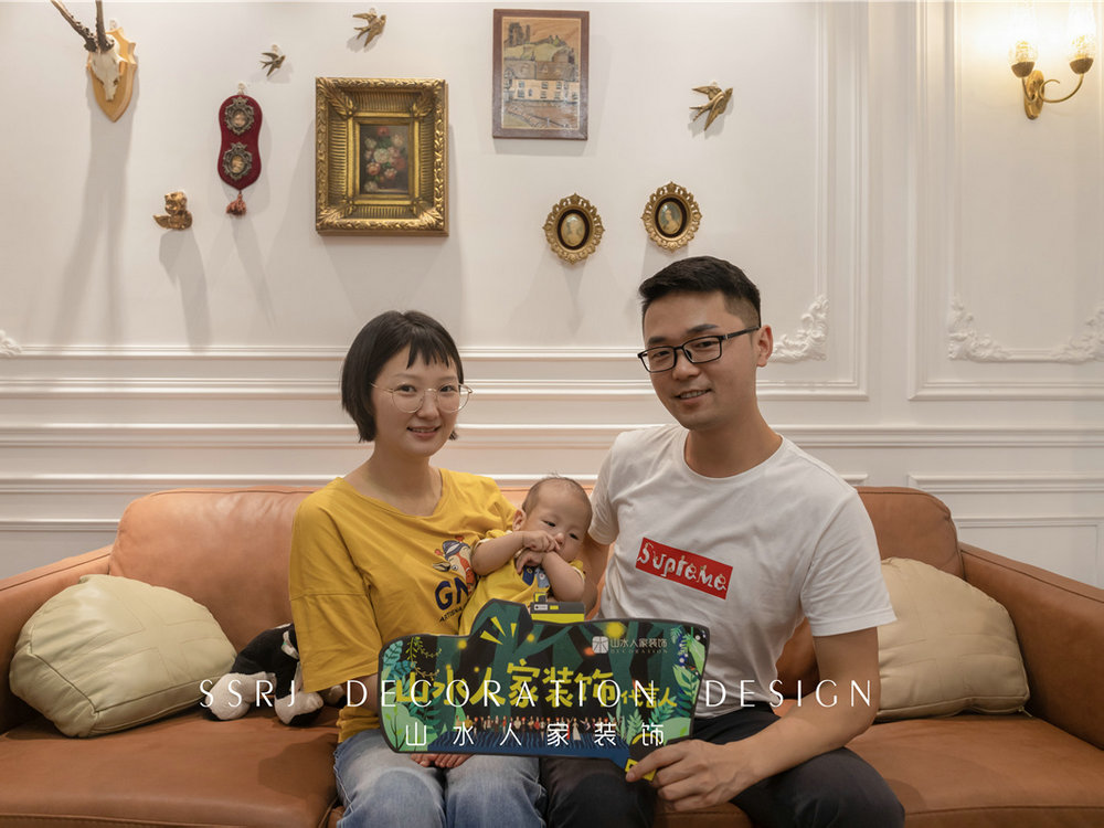 保利上城90平法式風格裝修效果實景圖