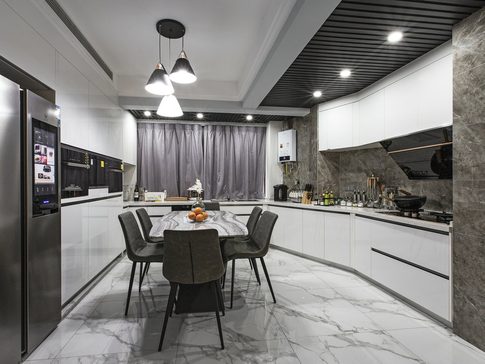 紐賓凱漢city133m^2現(xiàn)代簡約風格裝修效果實景圖