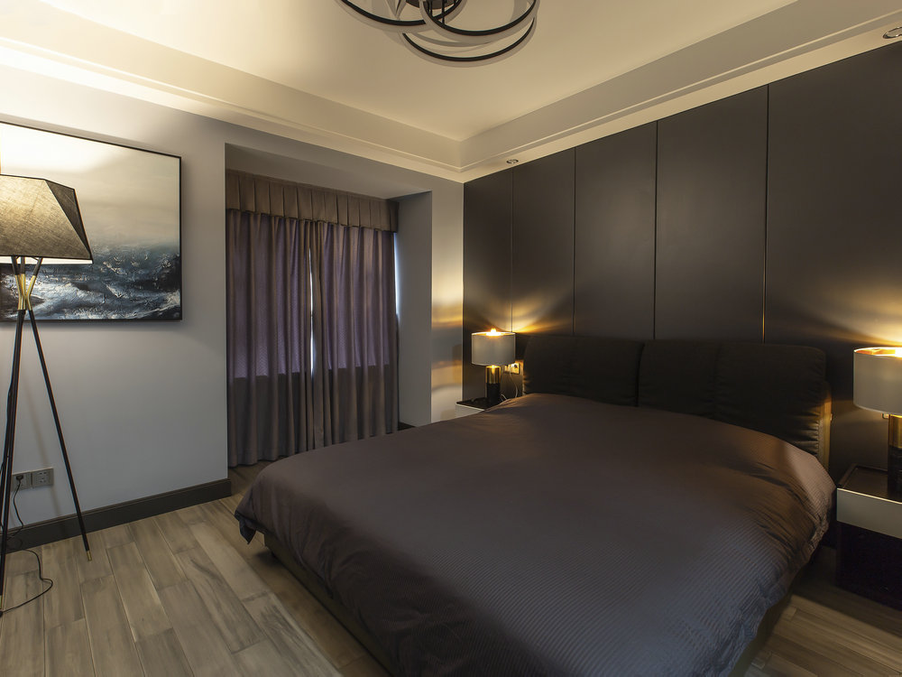 紐賓凱漢city133m^2現(xiàn)代簡約風格裝修效果實景圖