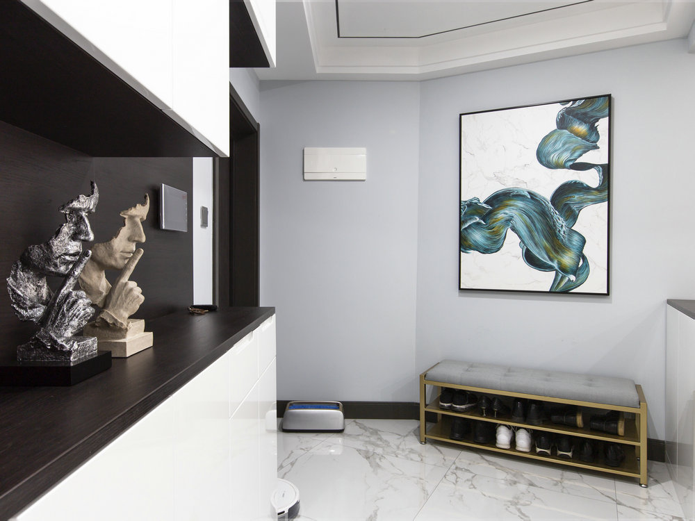 紐賓凱漢city133m^2現(xiàn)代簡約風格裝修效果實景圖