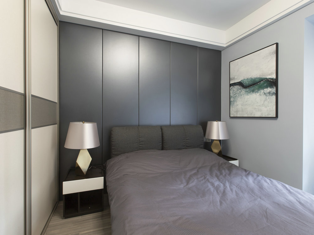 紐賓凱漢city133m^2現(xiàn)代簡約風格裝修效果實景圖