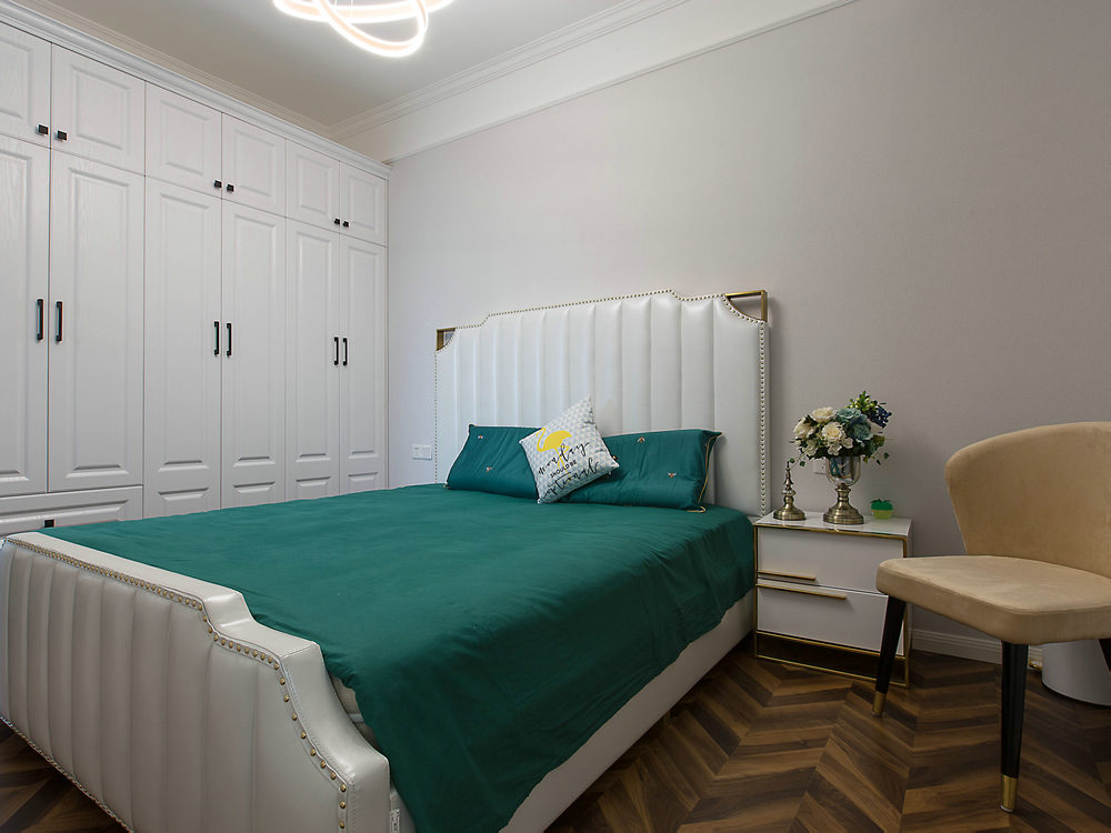 金沙泊岸90m^2輕奢風(fēng)格裝修效果實景圖