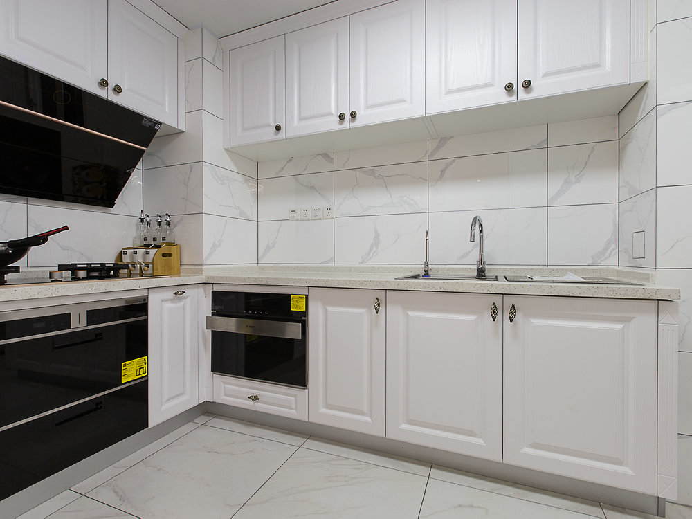 金沙泊岸90m^2輕奢風(fēng)格裝修效果實景圖