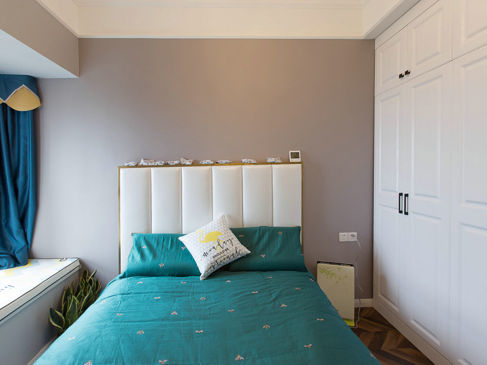 金沙泊岸90m^2輕奢風(fēng)格裝修效果實景圖