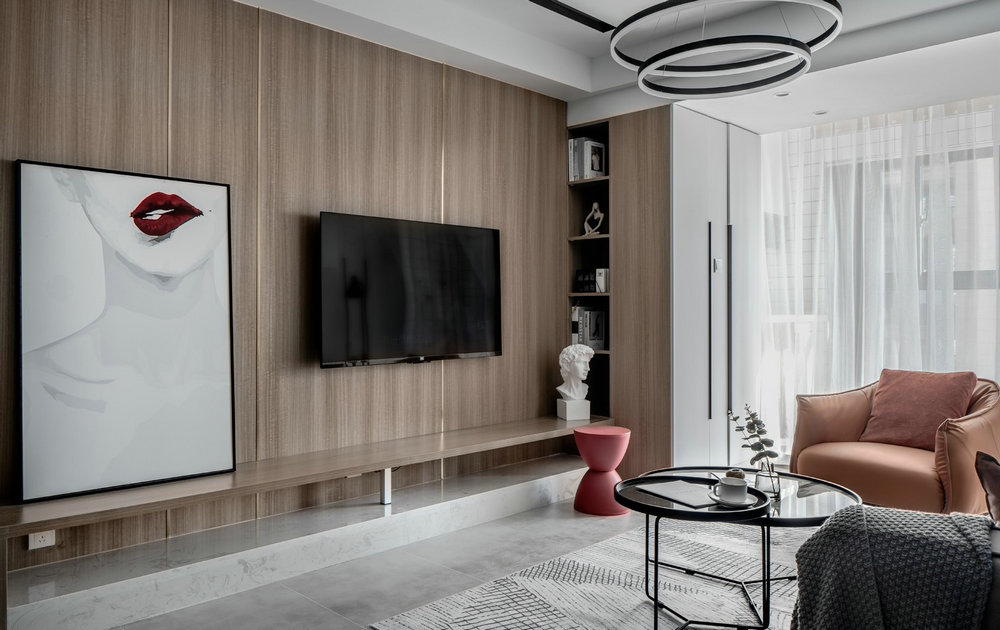 紅星佳苑現(xiàn)代極簡(jiǎn)風(fēng)格裝修效果圖