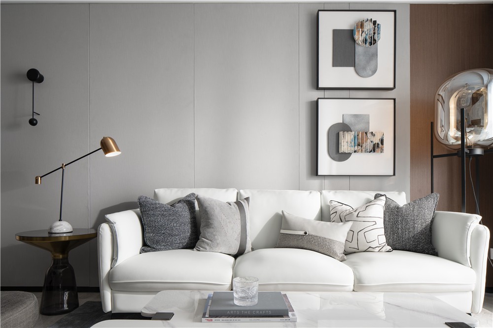 瑞和華府現代風格三室兩廳裝修效果圖