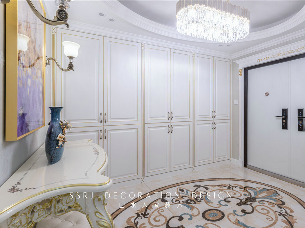 麗水康城135平歐式風格裝修效果圖