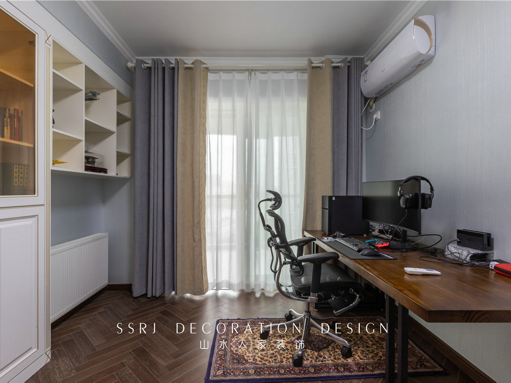 麗水康城135平歐式風格裝修效果圖