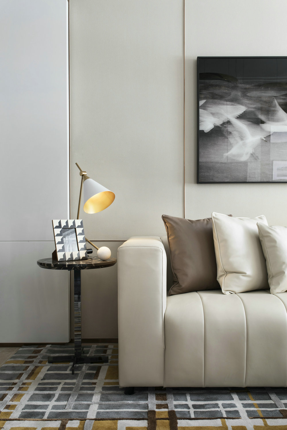 保利華府輕奢風格裝修效果圖