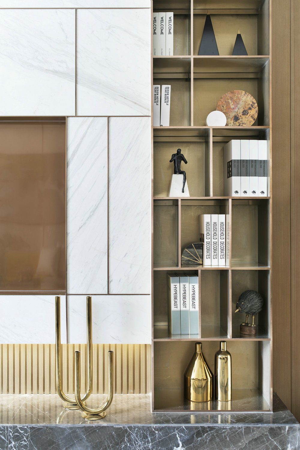 保利華府輕奢風格裝修效果圖