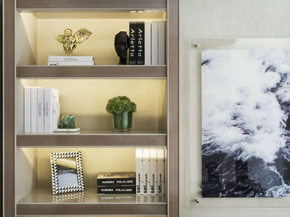 保利華府輕奢風格裝修效果圖