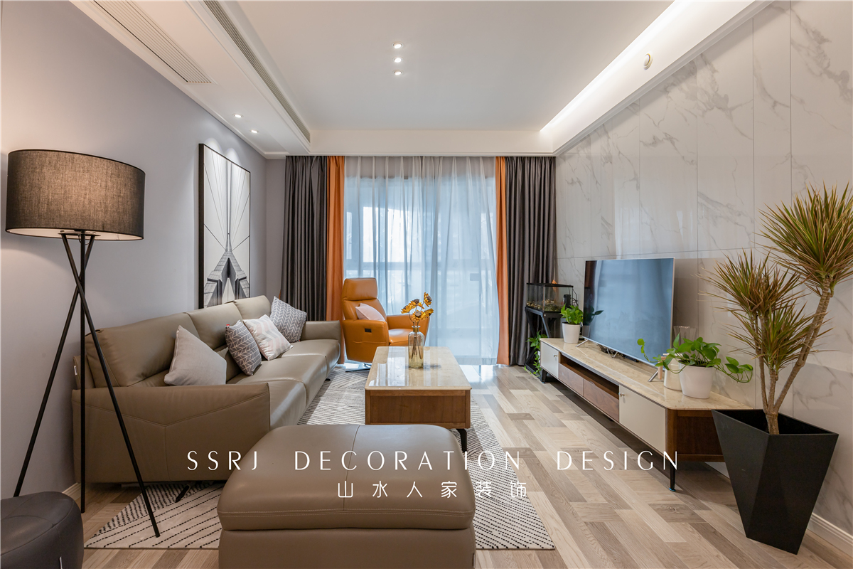 金沙泊岸135平現(xiàn)代簡約風格裝修效果圖 金沙泊岸135平現(xiàn)代簡約風格裝修效果圖