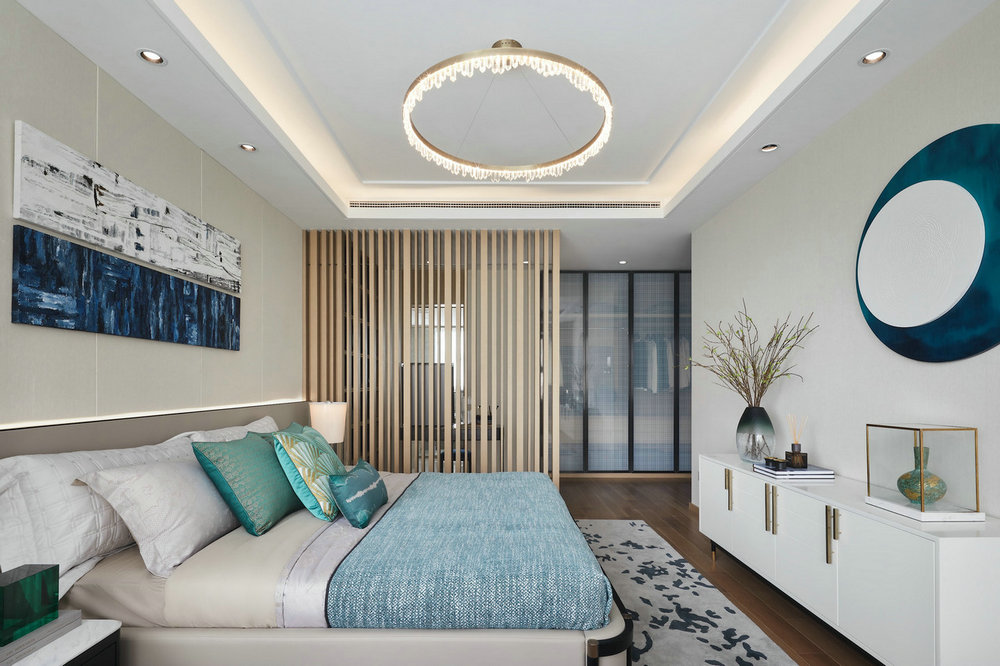 綠地理想城140平輕奢風(fēng)格裝修效果圖 綠地理想城140平輕奢風(fēng)格裝修效果圖