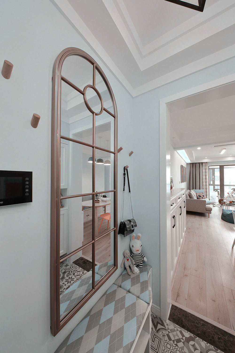 中建南湖一號109平混搭風(fēng)格裝修效果圖 中建南湖一號109平混搭風(fēng)格裝修效果圖