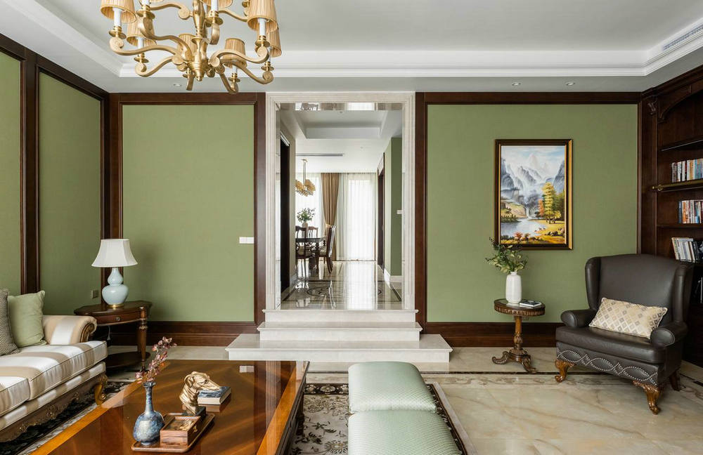 武漢琨御府168平美式風(fēng)格裝修效果圖 武漢琨御府168平美式風(fēng)格裝修效果圖