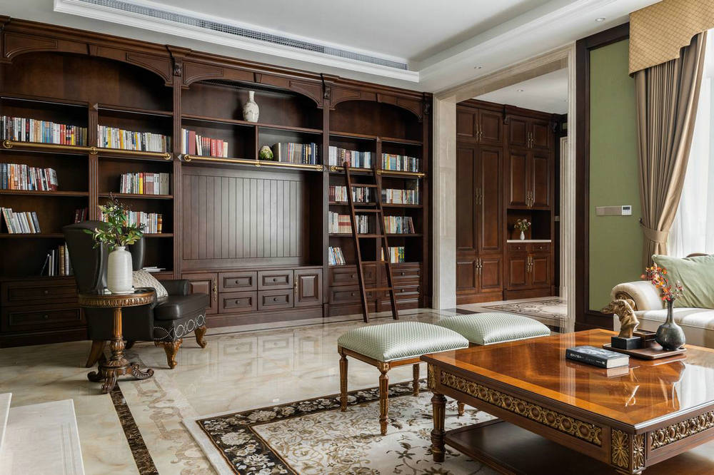 武漢琨御府168平美式風(fēng)格裝修效果圖 武漢琨御府168平美式風(fēng)格裝修效果圖