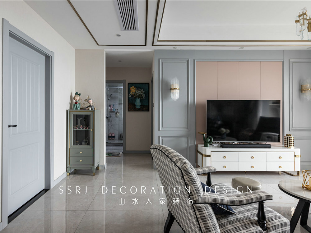 中核錦城132平美式輕奢風格裝修效果圖 中核錦城132平美式輕奢風格裝修效果圖