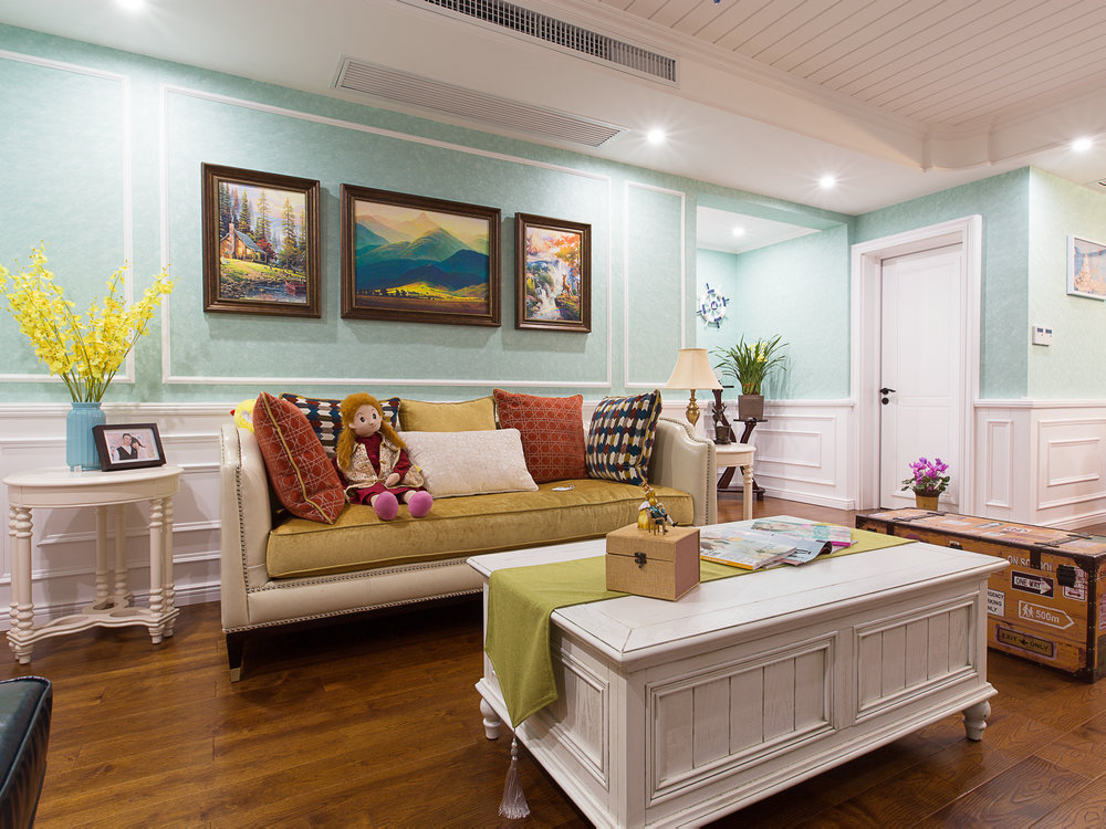 十里玫瑰地中海風格裝修效果圖