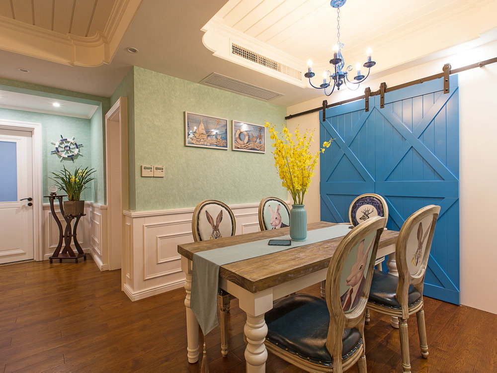 十里玫瑰地中海風格裝修效果圖