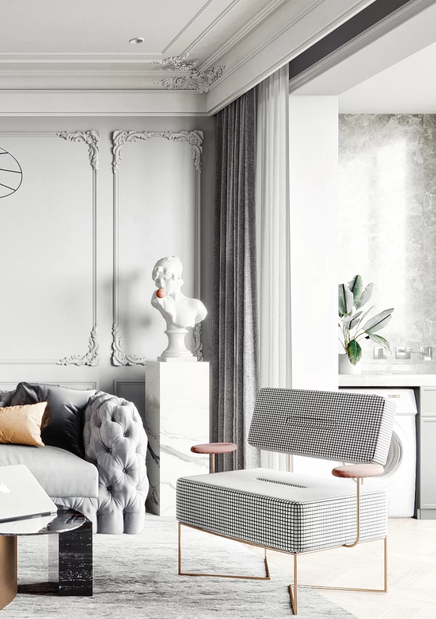 大華濱江天地法式輕奢風(fēng)格裝修效果圖 大華濱江天地法式輕奢風(fēng)格裝修效果圖