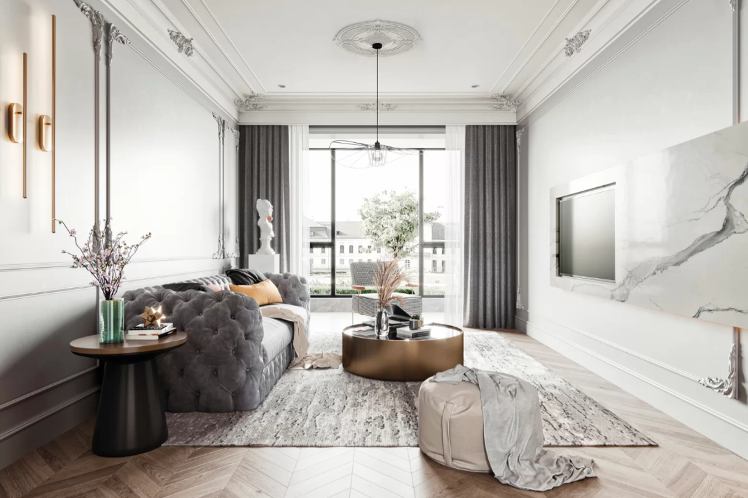 大華濱江天地法式輕奢風(fēng)格裝修效果圖 大華濱江天地法式輕奢風(fēng)格裝修效果圖