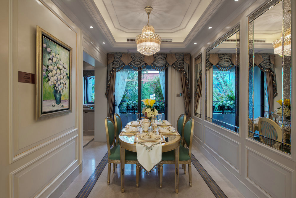 招商公園1872美式風(fēng)格裝修效果圖