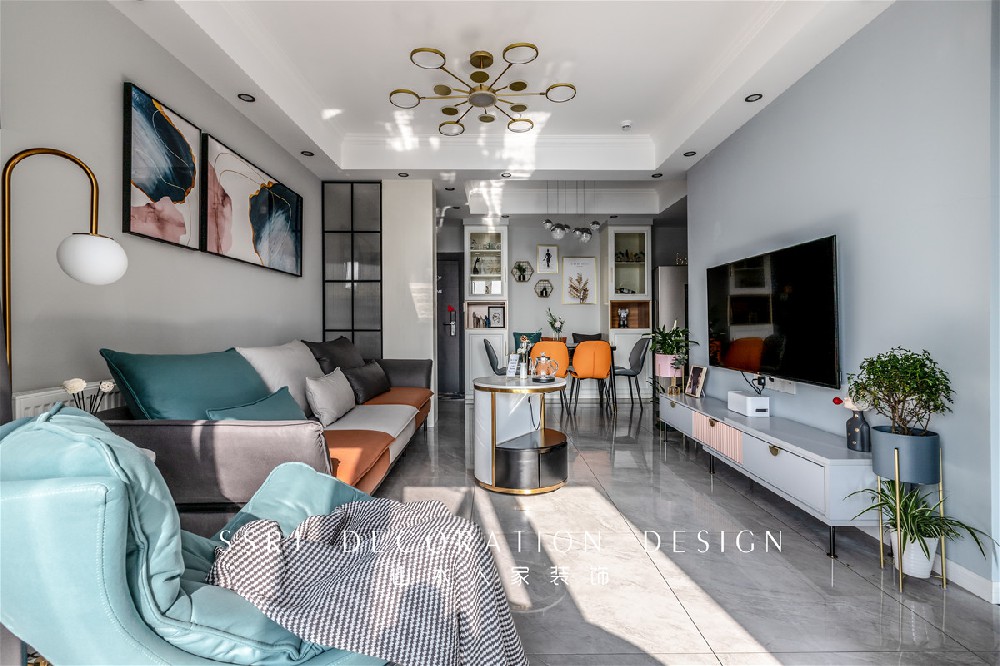 盛景天地美譽(yù)北歐風(fēng)格裝修效果圖