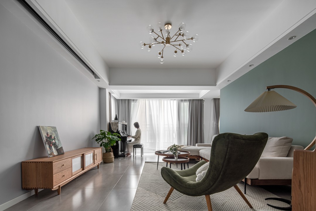 天祥尚府現(xiàn)代風(fēng)格裝修效果圖 天祥尚府現(xiàn)代風(fēng)格裝修效果圖客廳.jpg