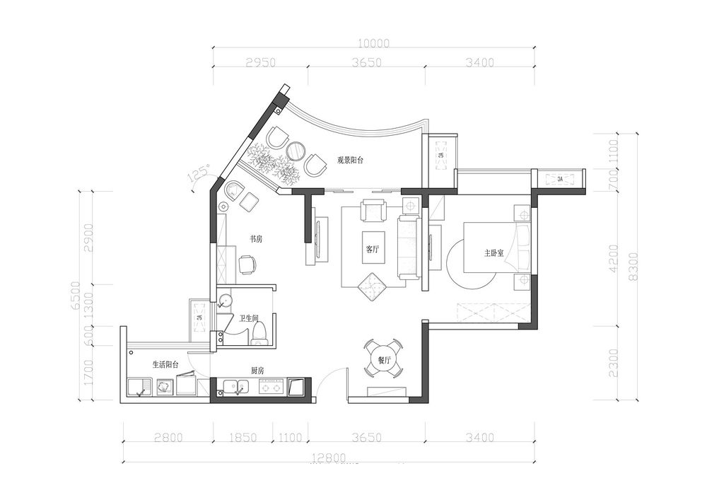 中天國(guó)際公館現(xiàn)代風(fēng)格裝修效果圖 中天國(guó)際公館現(xiàn)代風(fēng)格裝修效果圖