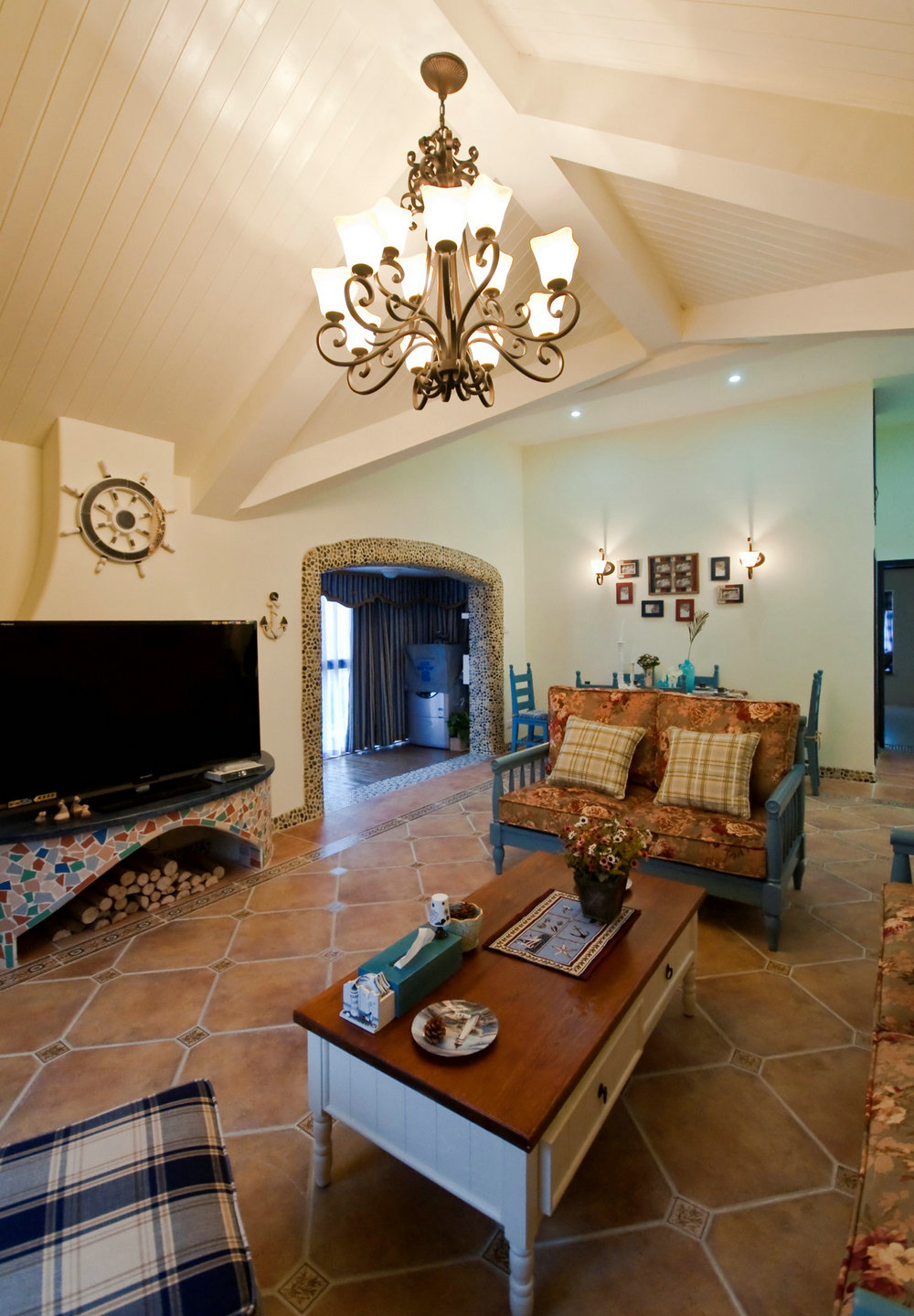 金橋港灣花園地中海風(fēng)格裝修效果圖 金橋港灣花園地中海風(fēng)格裝修效果圖