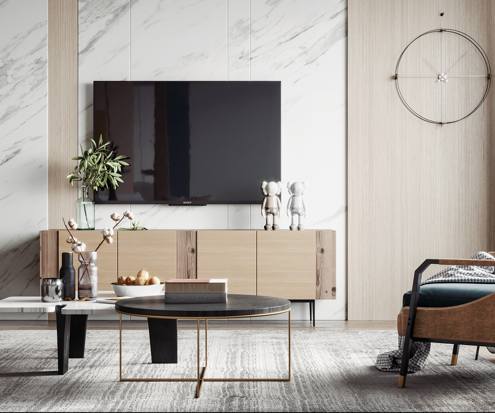 華僑城北歐輕奢風(fēng)格裝修效果圖