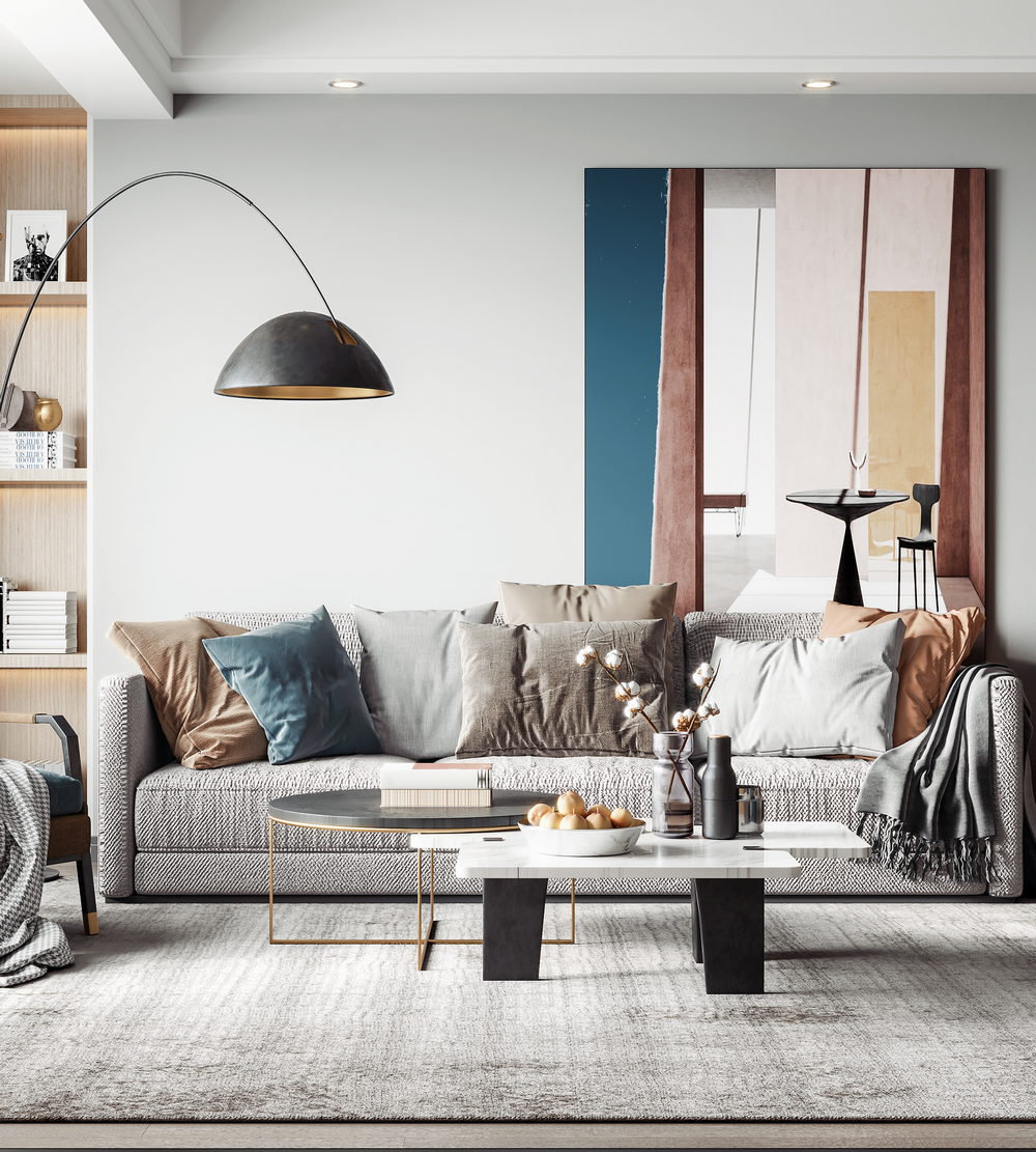 華僑城北歐輕奢風(fēng)格裝修效果圖