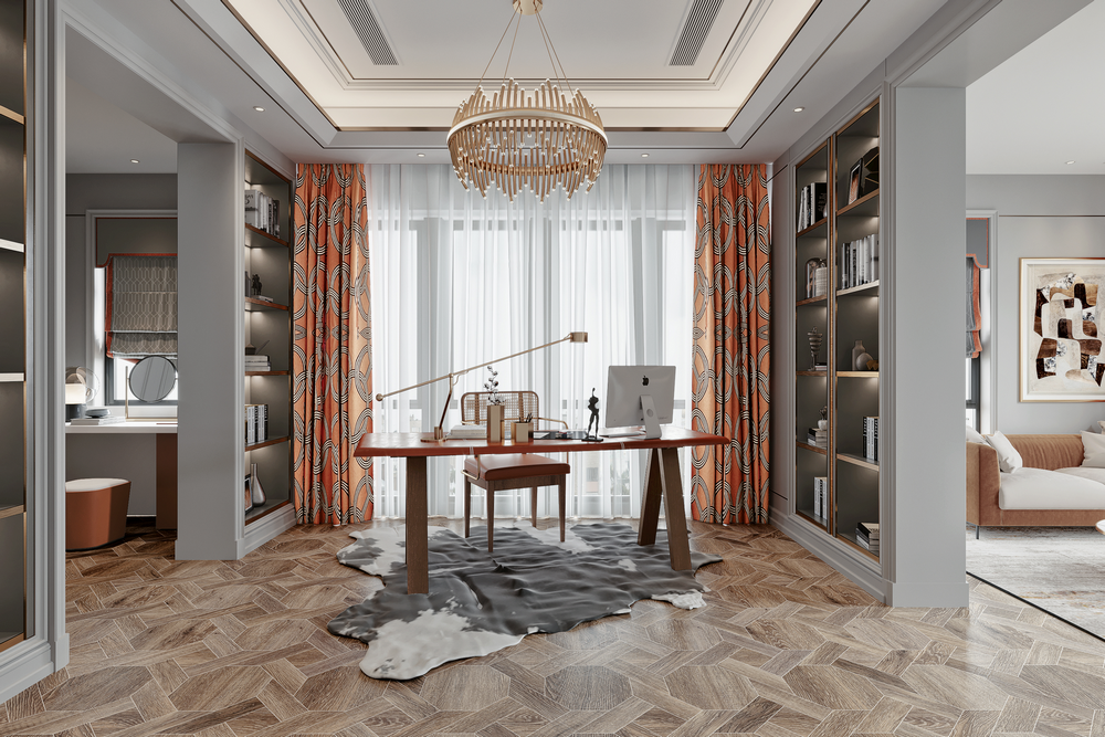 華僑城北歐輕奢風(fēng)格裝修效果圖