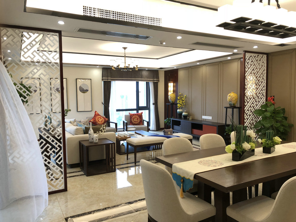 菱角湖一號(hào)新中式風(fēng)格裝修效果圖 菱角湖一號(hào)新中式風(fēng)格裝修效果圖