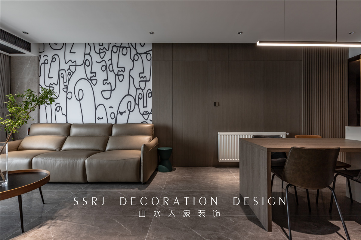 招商樾望現(xiàn)代風(fēng)格裝修效果圖