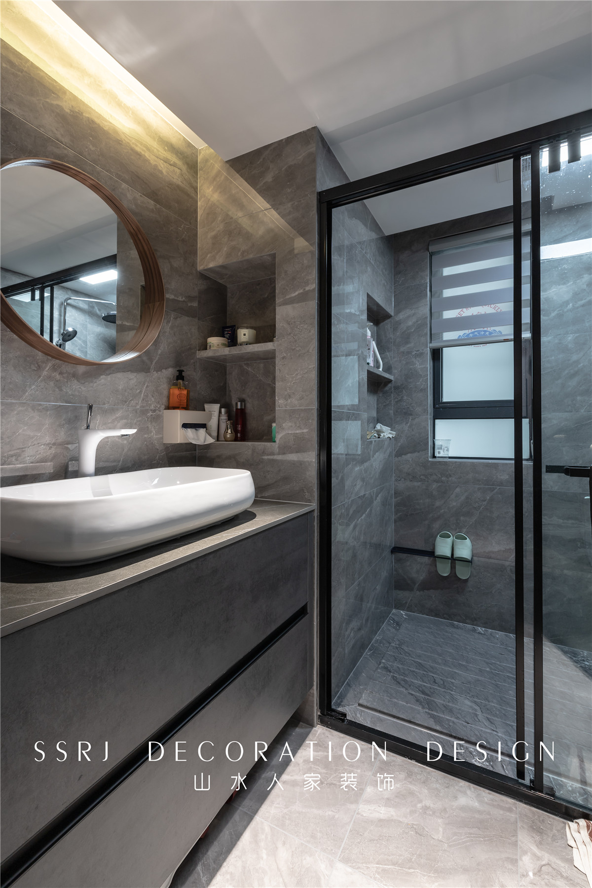 招商樾望現(xiàn)代風(fēng)格裝修效果圖