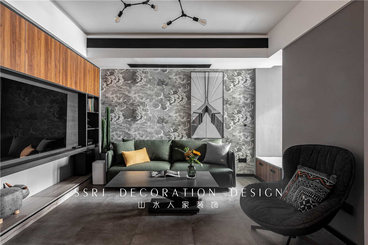 濱湖壹號混搭工業(yè)風(fēng)格裝修效果圖 濱湖壹號混搭工業(yè)風(fēng)格裝修效果圖